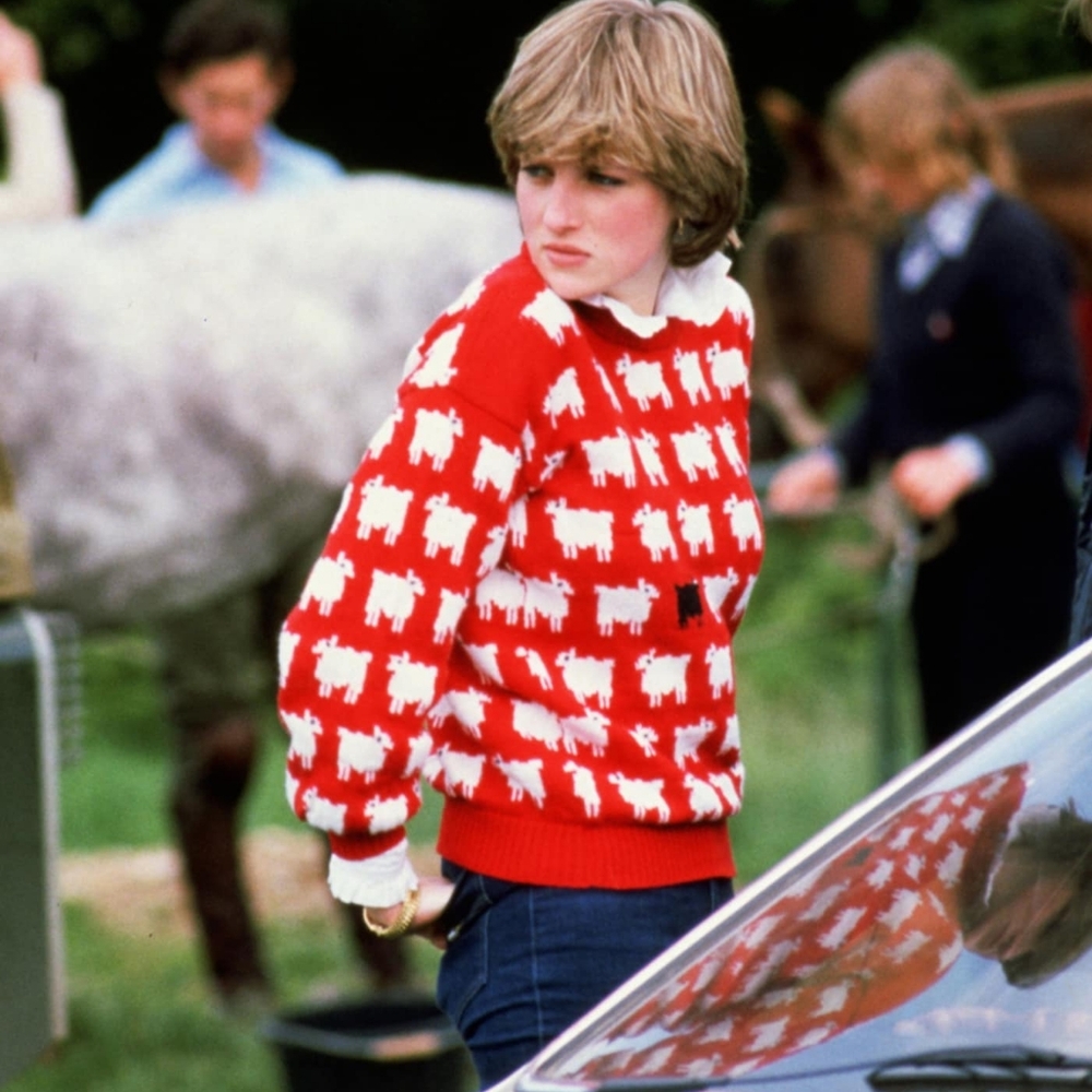 Princess Di Gerard Way Black Sheep Sweater